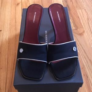 Authentic Burberry Mule